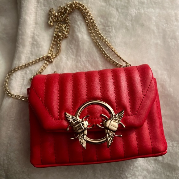 RED ASOS PURSE - Picture 1 of 3